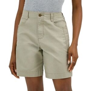 Lee Bermuda Shorts Size 20 | Mushroom Tan | Mid-Rise | NEW